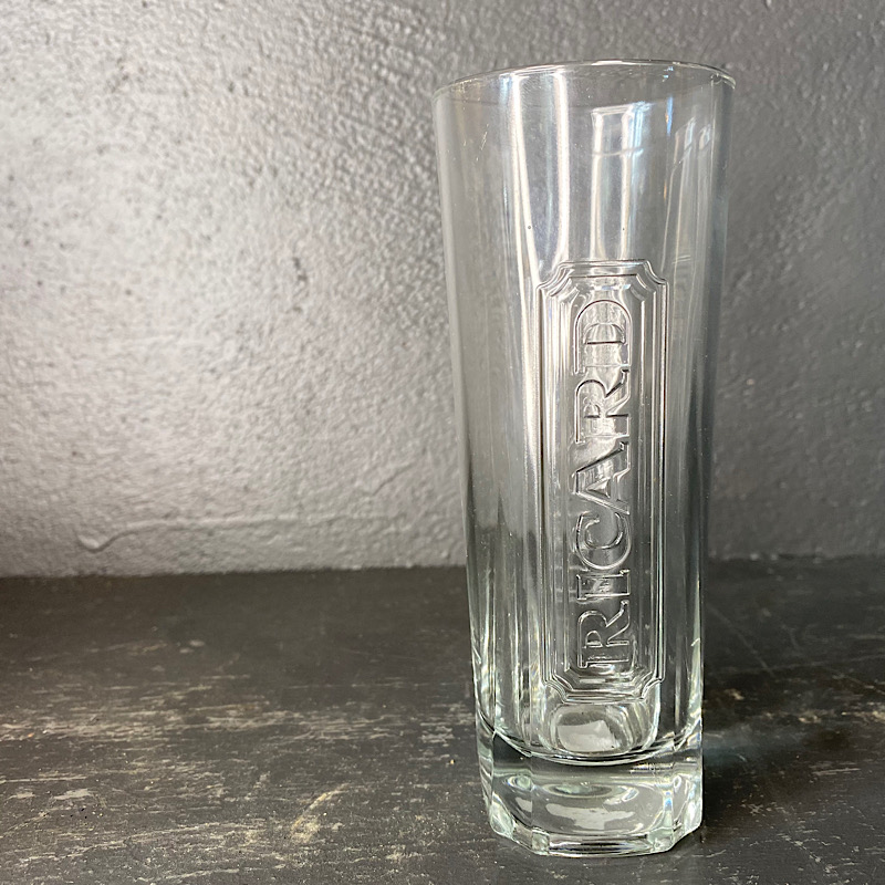 RICARD RELIEF GLAS - BELLEVUE VINTAGE 2 ricard relief glas fra bellevue vintage - foto 2