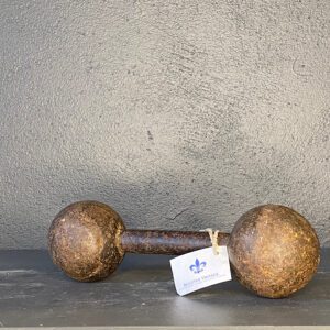fransk 2kg gammel håndvægt fra bellevue vintage