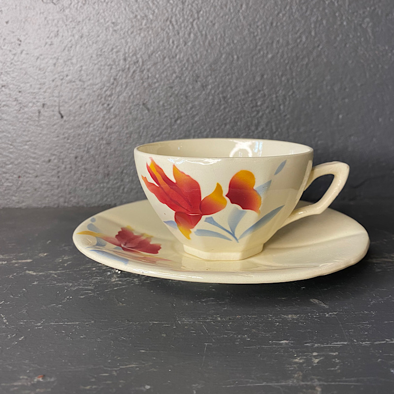 Smukke Digoin kaffekopper m underkop fra Bellevue Vintage - foto 2 Smukke Digoin kaffekopper m underkop fra Bellevue Vintage - foto 2