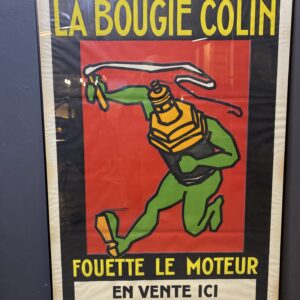 La Bougie Colin original plakat fra Bellevue Vintage