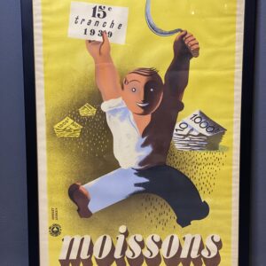LOTERIE NATIONALE 15 TRANGE 1939 fra Bellevue Vintage