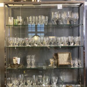 Krom vitrine fra 20'erne fra Lille fra bellevue Vintage