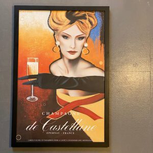 Litografi Castellane - Femme au gant noir - Bellevue Vintage
