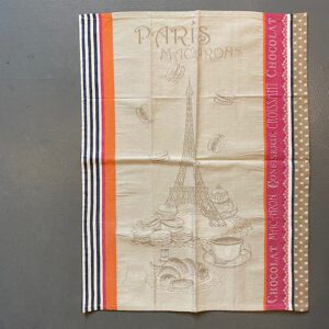 Franske viskestykker PARIS MACARONS fra Bellevue Vintage
