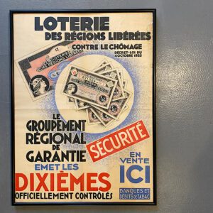 Loterie des Régions Libérées 1935 fra Bellevue Vintage
