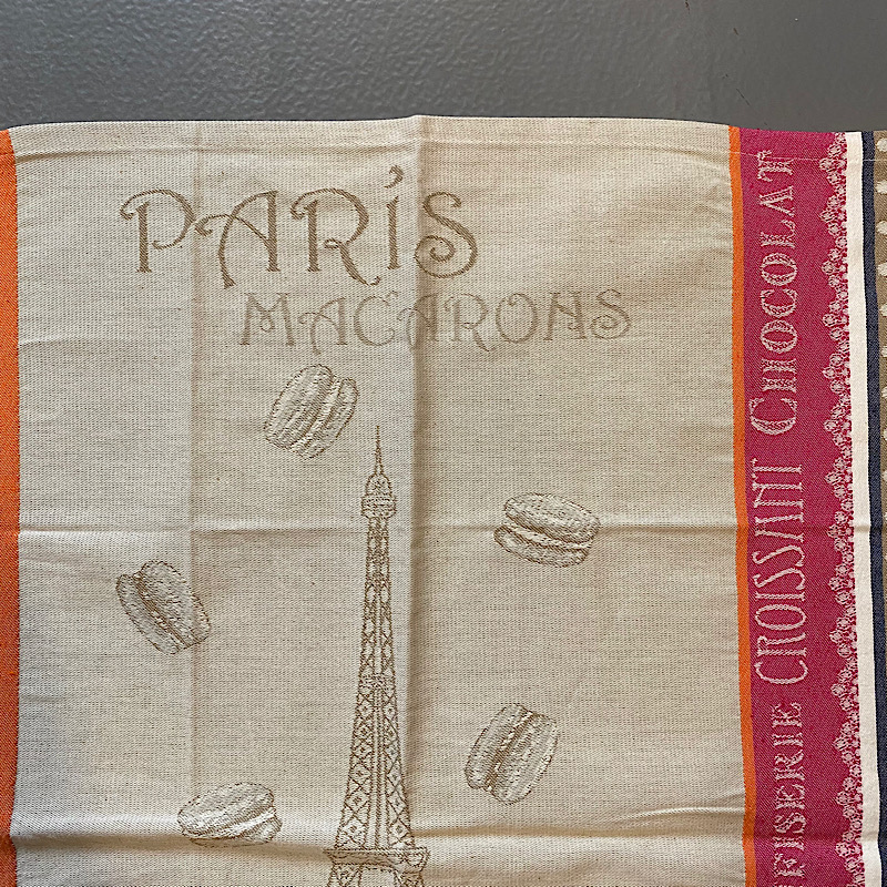 Franske viskestykker PARIS MACARONS fra Bellevue Vintage - foto 1 Franske viskestykker PARIS MACARONS fra Bellevue Vintage - foto 1