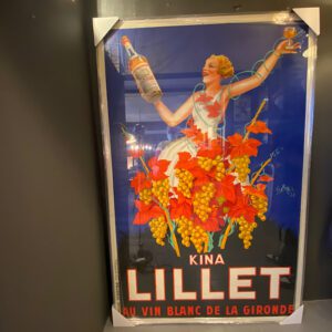 Sjælden original LILLET plakat fra Bellevue Vintage
